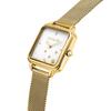Oui & Me Harmonie Gold Tone Stainless Steel Mesh White Dial Quartz ME010382 Women's Watch