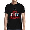 1Tee Mens Merry Christmas Quarantined 2020 T-Shirt