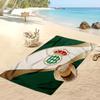 Real Betis Football Print Beach Towel, Large Soft Quick Dry Towel for Beach Camping Swimming