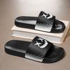 2026 Trendy Couple Style Beach Slippers with One Strap - European and American Large Size