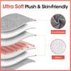 Electric Foot Warmer USB Heated Foot Warmer 50°C Constant Temperature Detachable Inner Pad Crystal Super Soft Plush Foot Warmer