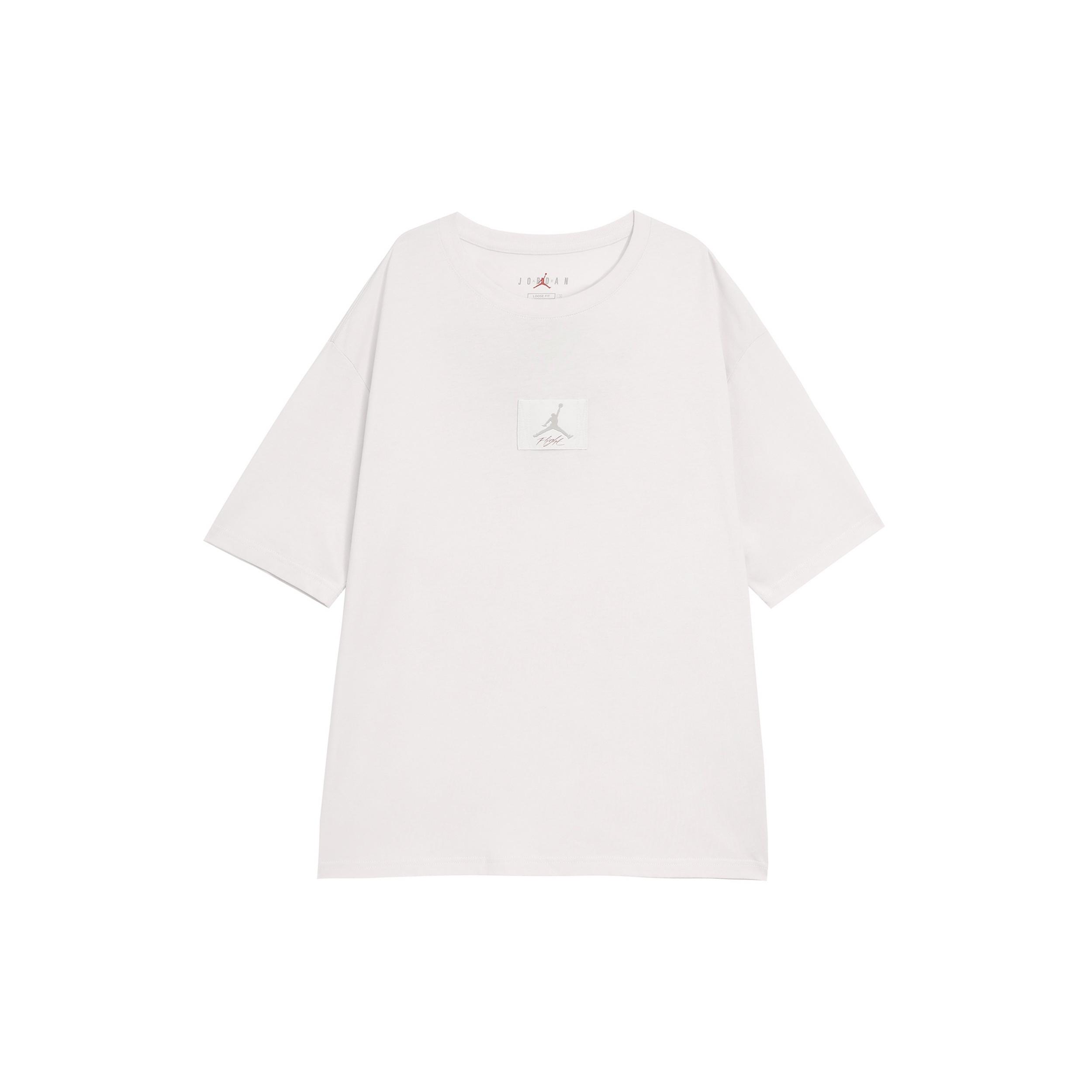 Air Jordan Flight Casual Sports Short Sleeve White Men s CZ1214-094 L
