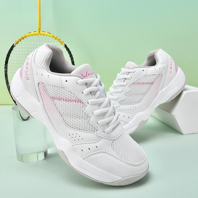 Men Women Badminton Shoes Anti Slip Professional High Quality Mesh Sports Tennis Sneakers for Gym Matches Big Size