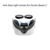 1Pair Black Eyeglass Magnetic Frame for  2 VR Anti-blue Light Lens Anti-blue Glasses for tection