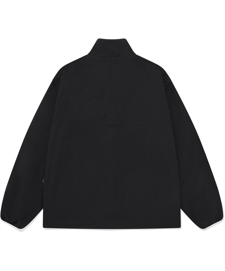 Covernat Windbreaker Anorak Jacket Black