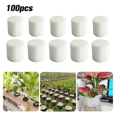 Soilless Cultivation Hydroponic Sponge 19mm Vegetable Fruit Nursery Planting Seedling Sponge for Planting Basket Wholesale