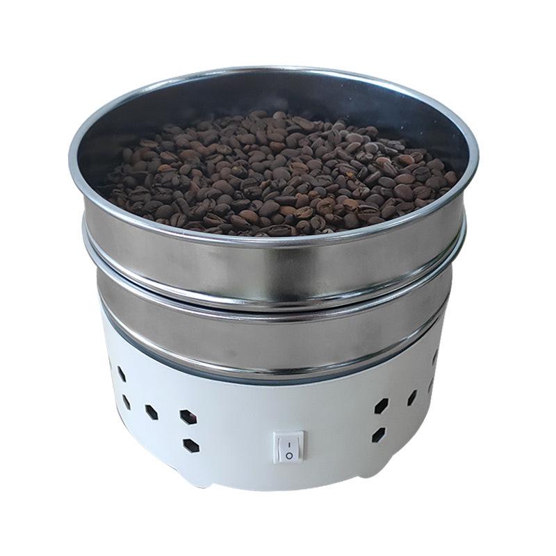 Patent Coffee Bean Cooling Tray & Silver Skin Remover – Dual-Layer Radiator Cooling Machine