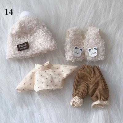 Ob11 Doll Clothes Set 12 Points Doll Clothes 16cm Body Change Clothes