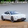 Baoshijie Taycan Alloy Children's Coupe Toy Car Model