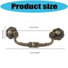 Comfortable Hold bronze Furniture Pulls 86mm Hole Center Traditional Designs Easy to Use Suitable Living Room Bedroom