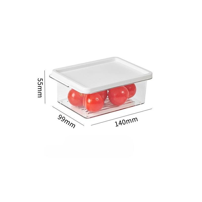 Transparent Refrigerator Storage Box, Vegetable Preparation, Frozen Meat Packing Box, Food Grade Fruit and Vegetable Preservation, Frozen Sealed Box