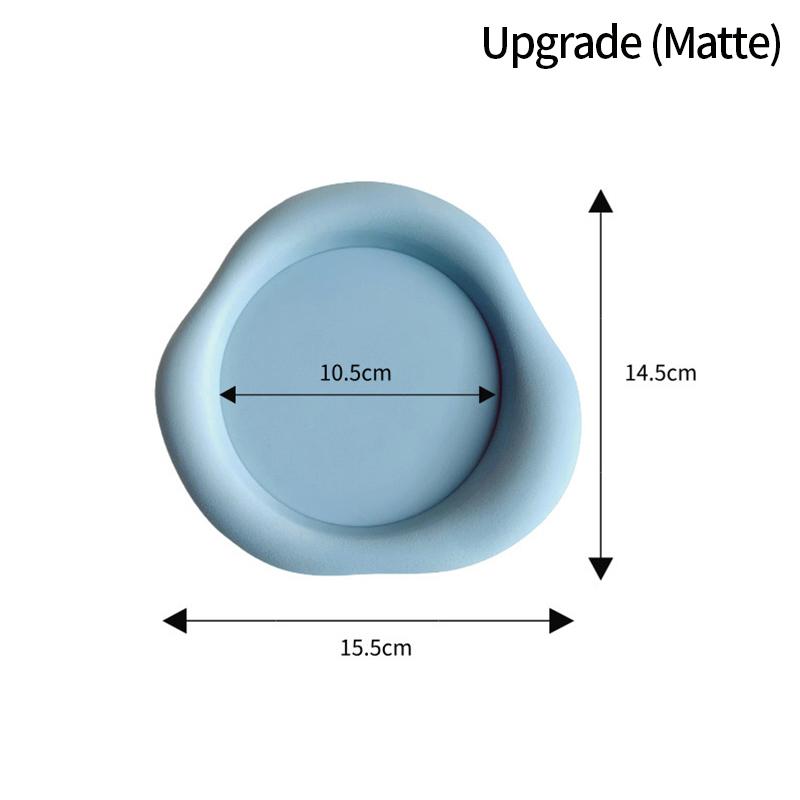 

Imitation Ceramic Coasters Cloud Shape Silicone Heat Insulation Coaster Non-Slip Drink Coasters Coffee Cup Mat for Home Decor