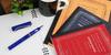 LAMY Safari L14 Blue M LT10 Cartridge Set (Medium Nib) & (LT10BLBK (Blue-Black))