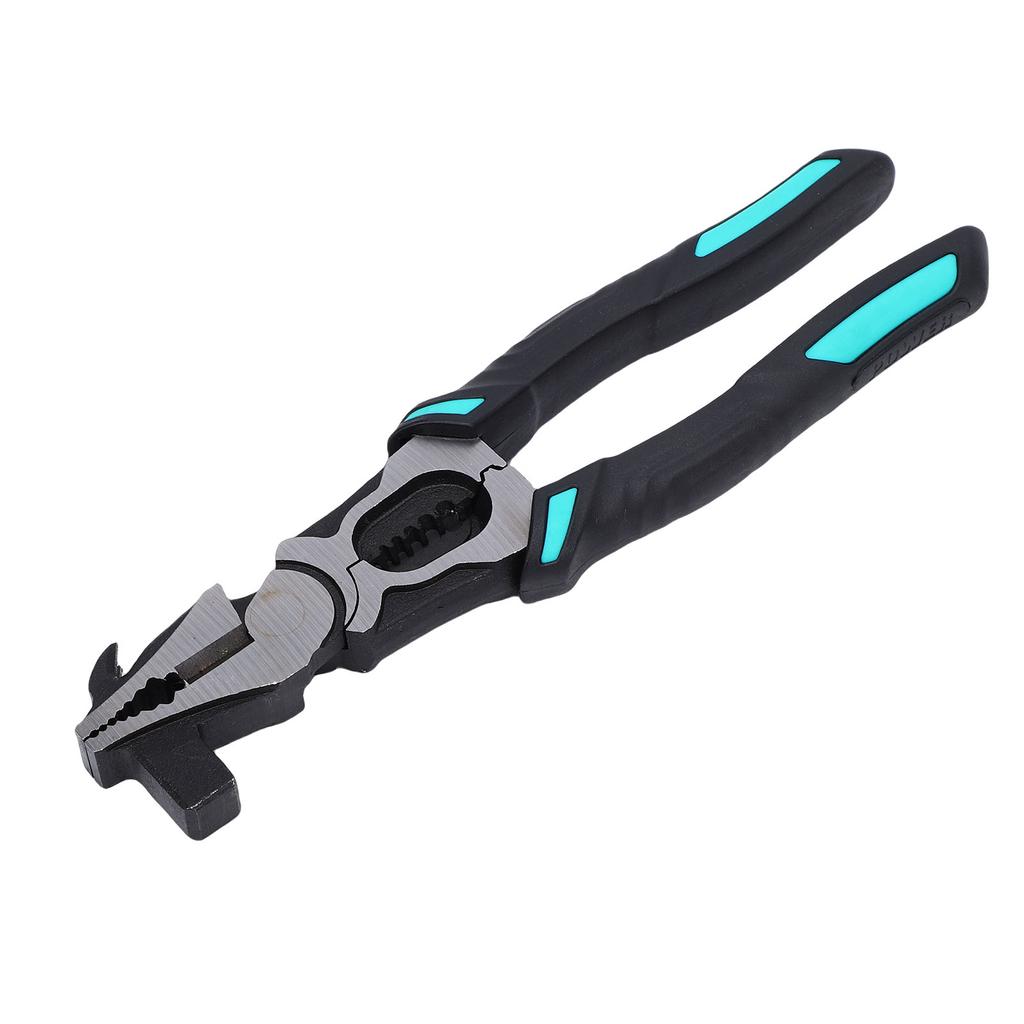 Multi Functional Pliers with Nail Puller Hammer Head CRV Steel Ergonomic Handle Wire Stripping Pliers