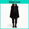 Gothic Cosplay Cape With Polyester Material For Stage Costume And Roleplaying