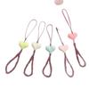 Handmade Heart Beads Tassel Bookmark & Fan Ornament - DIY Ancient-Style Gift Accessory