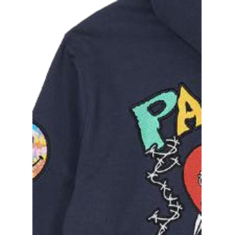 Palace X WWE Love Hood Marine Hauts Unisex Bleu P22HD196
