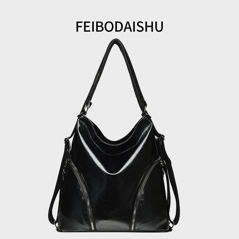 Today's Fashion One-shoulder Oblique Span Bag Large-capacity Casual Portable Back Backpack Women's Tote Bag