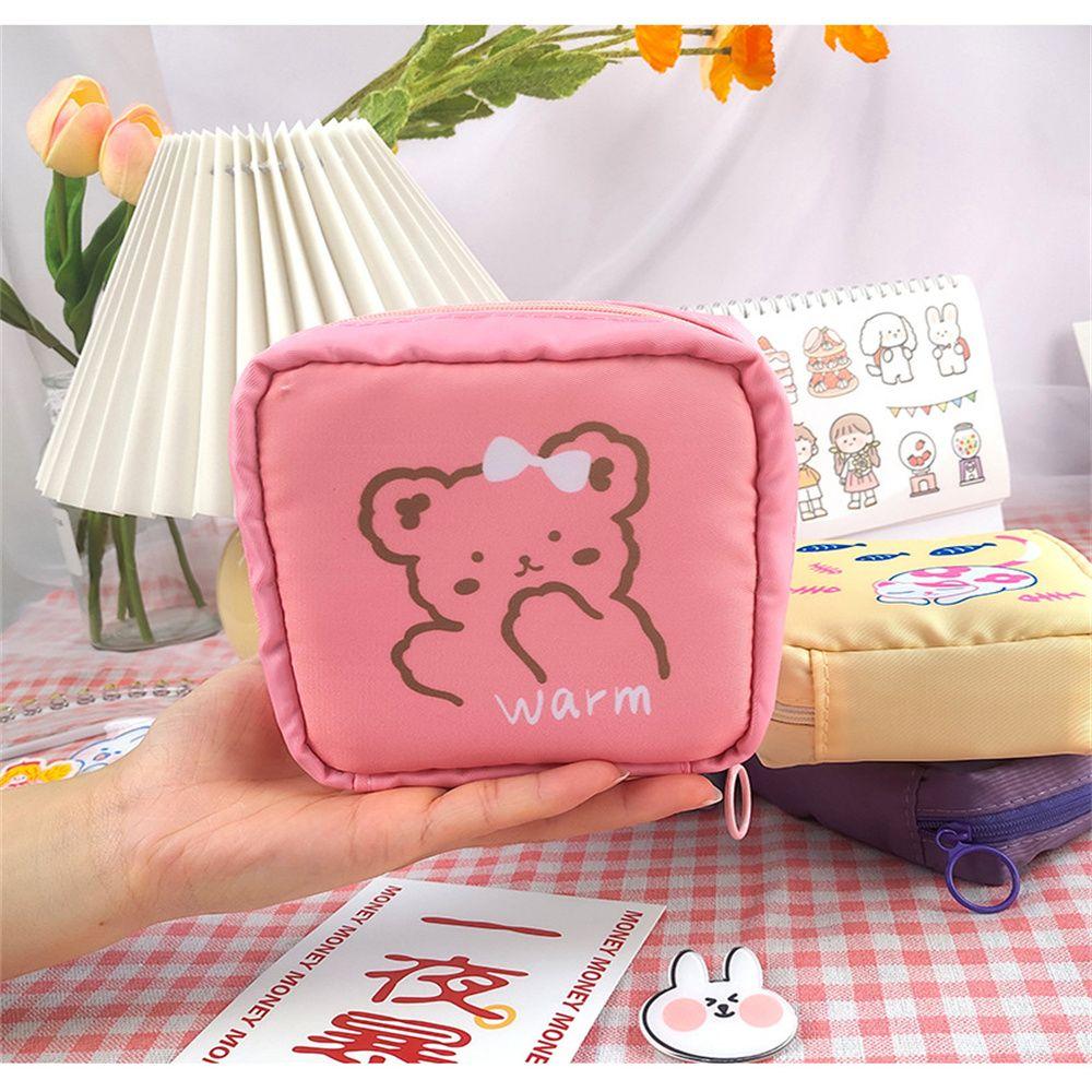 Lipstick Napkin Bag Women Sanitary Pad Pouch Cosmetic Sanitary Pad Pouches Tampon Storage Bag