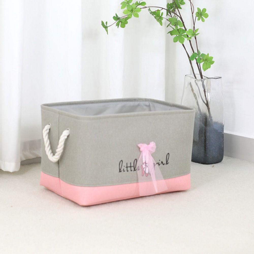 Cartoon Storage Basket Collapsible Clothes Storage Bin Toy Basket  Dirty Clothes Storage