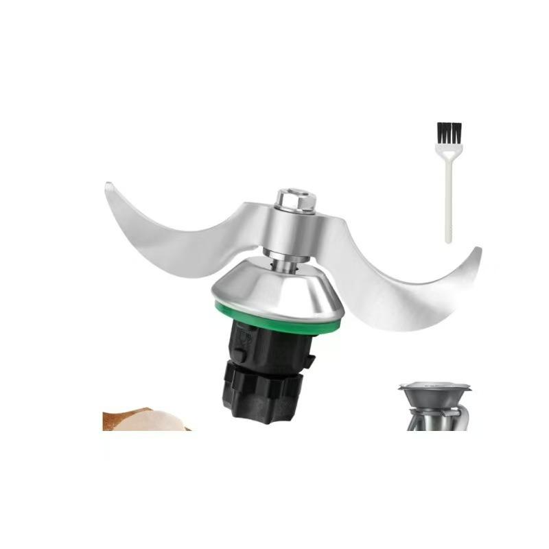 Dough Knife Head For TM5 TM6 Knead Dough Smooth Mix Stainless Steel Mixer Knife Head Replacement Parts Knead Dough Blade Head