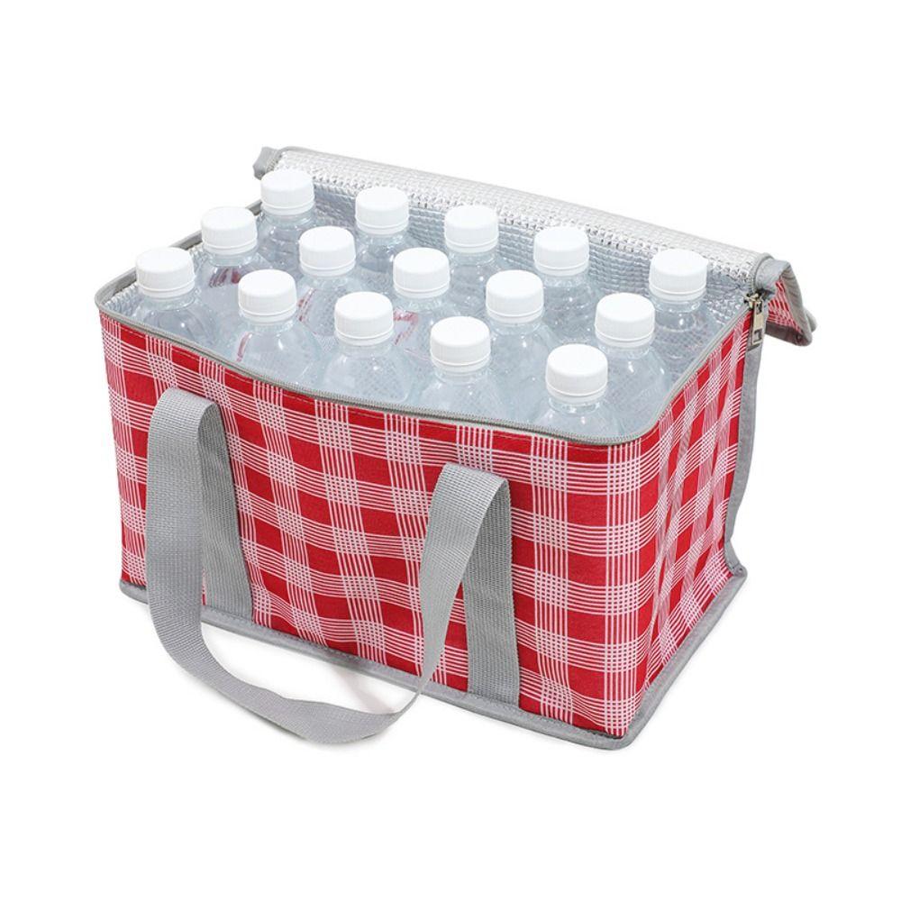 BBQ Meal Camping Food Storage Bag Food Hand Bags Thermal Insulated Cooler Box Spring Day Picnic Bag