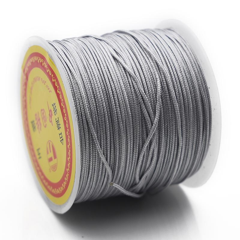 חוט ניילון 0.8 מ"מ חוט סיני קשר סיני חוט מקראמה צמיד שרשרת חוט שזור ל-DIY שרשרת שנדלה גדיל חרוזים יצירה