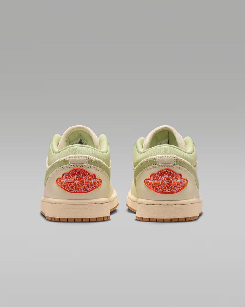 II0569-100 Nike Air Jordan 1 Low Sail/Olive Aura (Women's)