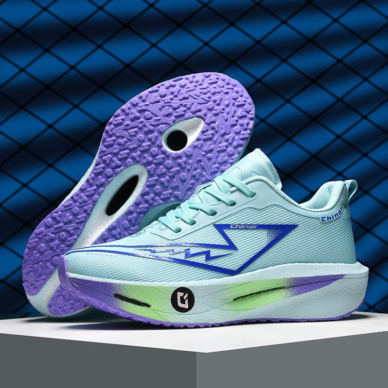 Running Shoes Carbon Board Speciality Marathon Men Sports Outdoor Breathable Lightweight Women's Comfortable Athletic Nonskid Casual Sneakers
