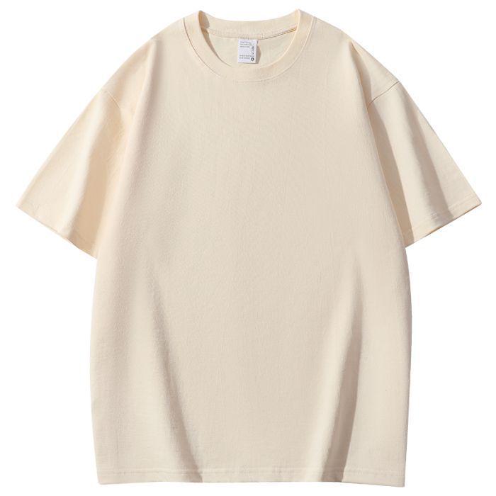 Pure Cotton Regular Shoulder T-shirt with Yifeng Logo - Hebei Plain 220g Advertising Work Shirt