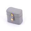 Jewelry box - portable travel minimalist mini jewelry organizer for earrings, studs, and rings
