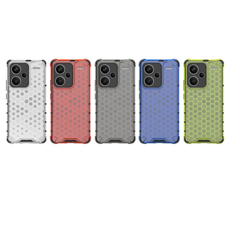 For Xiaomi Redmi Note 13 Pro Plus Case Redmi Note 13 Pro Plus Cover Honeycomb Bumper Protective Phone Case Redmi Note 13 Funda