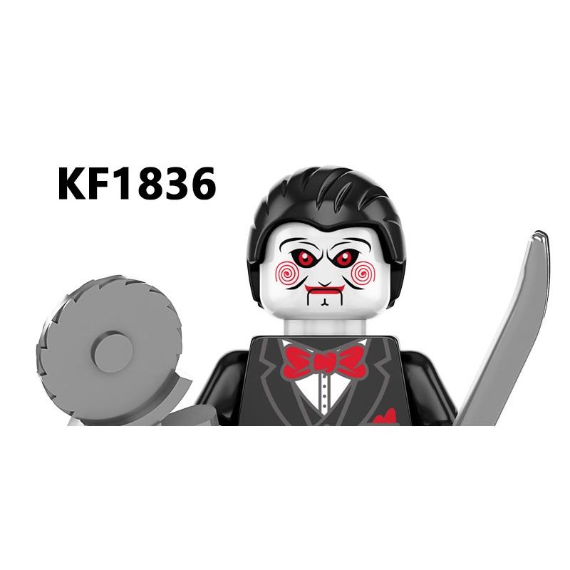 Daryl Dixon Rick Grimes Michonne Vampire Zombies The Walking Dead Building Blocks Mini Action Figure Toys