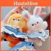 Plush Playful Keychain With Cartoon Dancing Animals Perfect For Accessories Key