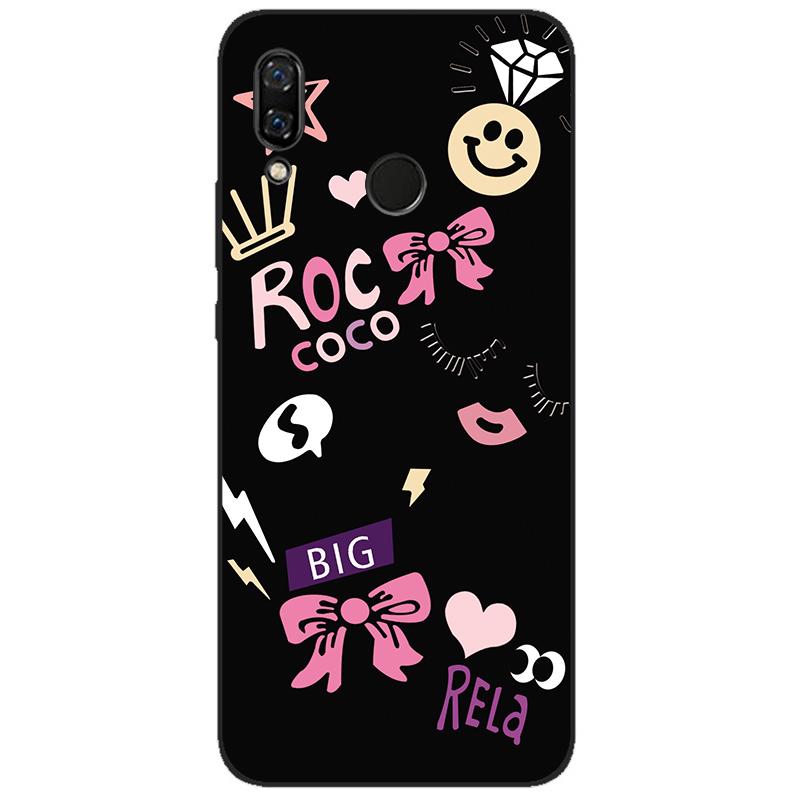 silicon case for huawei Nova 3 3i 3e phone case soft TPU cover for Nova3 nova3i INE-LX2 INE-LX9 funda Back cover Coque bumper
