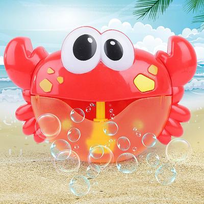 Baby Bath Toys Bubble Machine Crabs Frog Whale Music Kids Bath Toy Bathtub Soap Automatic Bubble Maker Bathroom Toy For Children