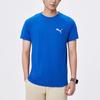 PUMA EVOSTRIPE T Shirts Unisex Blue Glaze 17 Crew Neck Moderate 690664-17