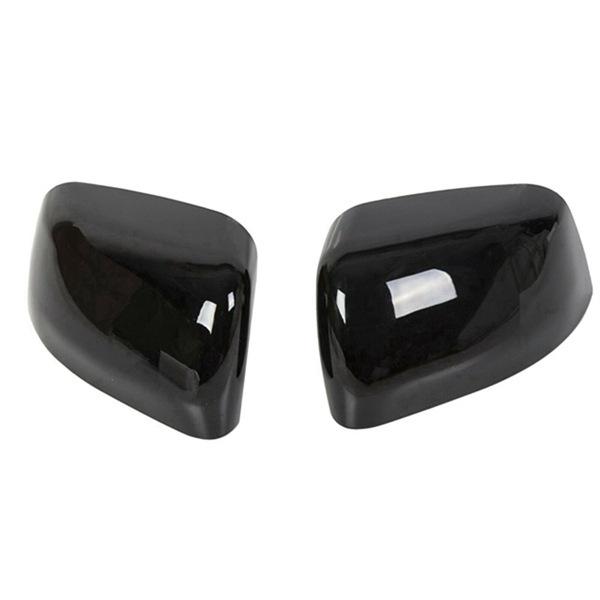 Pair of rearview mirror covers for 2011-2019 Jeep Grand Cherokee.