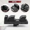 For Q7 2007-2015 A6 2005-2011 Front Left Electric Window Lifter Control Switch Regulator Button Car Accessories 4F0959851G