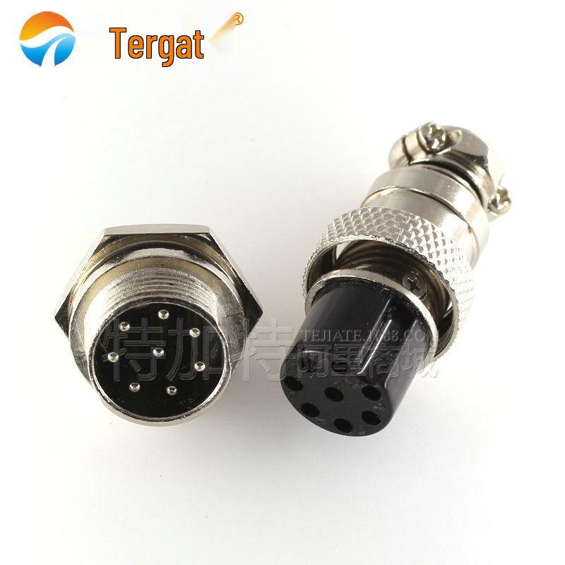 GX16 M16 Aviation Plug Socket: 2 to 10-Pin Male & Female Connector