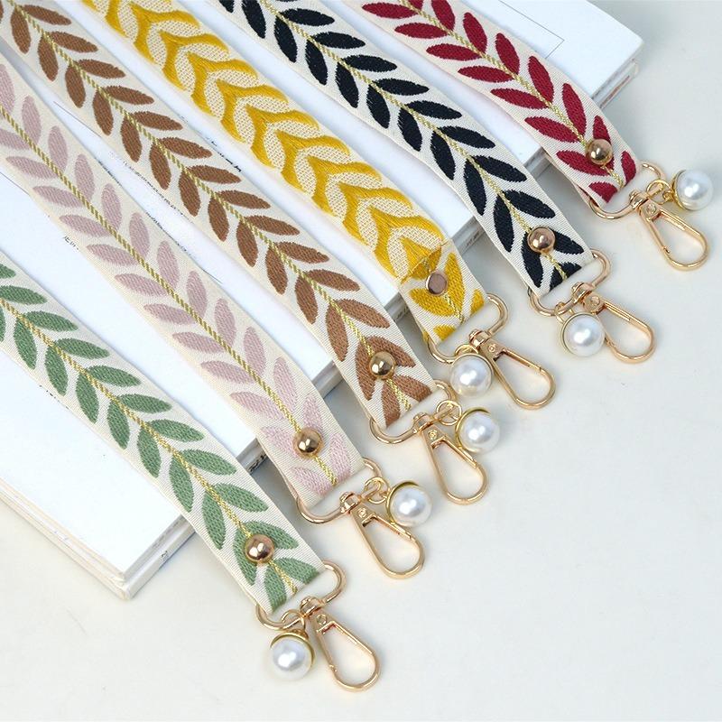 Mobile Phone Strap Lanyard Long Crossbody Shoulder Chain Pearl Pendant Hanging Adjustable Halter Neck Wide Cloth