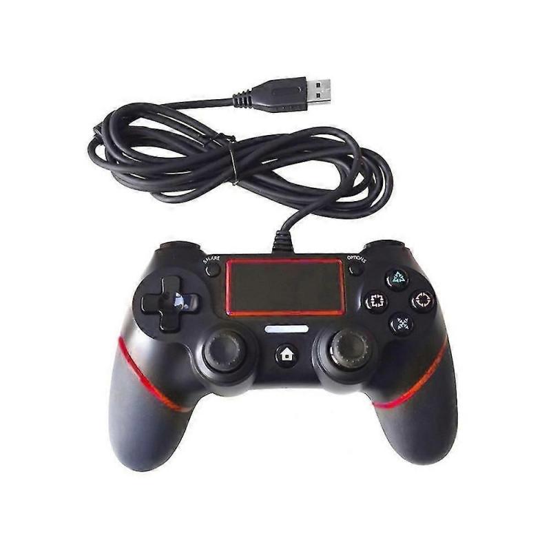 Wired Game Controller for Sony Playstation PS4 (Red)