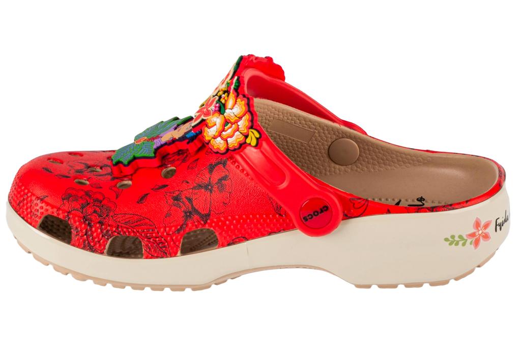 Classic Frida Kahlo Classic Clog, Womens red Slides
