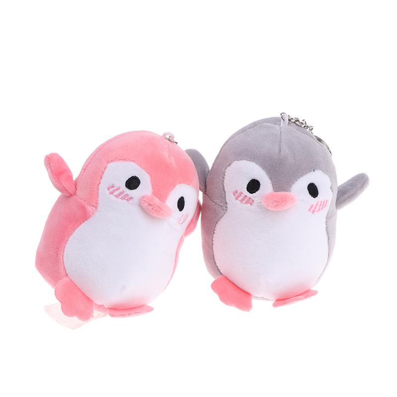Lovely 12CM Penguin Stuffed Plush Toy Baby Kid's Gift Key Chain Plush Toy Doll