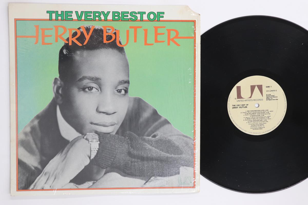 

LP Record JERRY BUTLER Very Best Of Jerry Butler UALA498 UNITED ARTISTS 1975 US SoulFunk Used