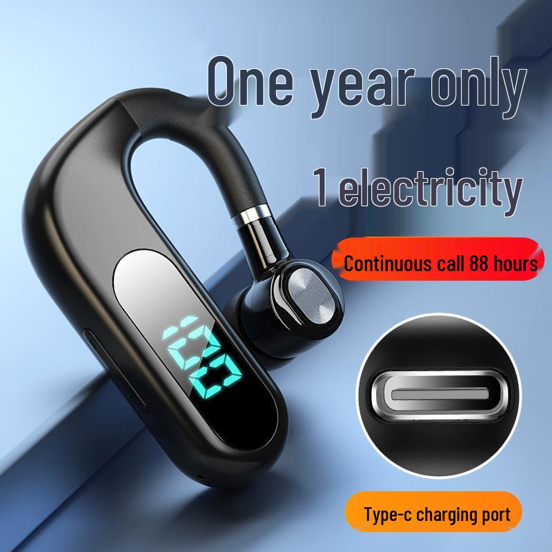 V13 Wireless Bluetooth Earphones with Noise Cancelling and Long Battery Life for Driving and Sports