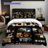 Abba Classic Album Collection Bedding (1 * duvet cover + 2 * pillowcase, without core) 2D Flat Christmas birthday gift Soft and comfortable