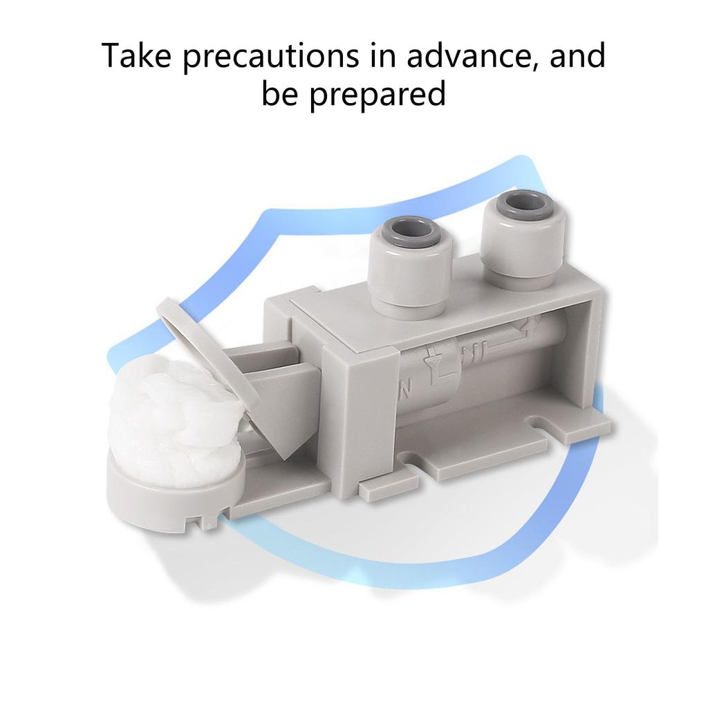 Wasserreiniger Wasseraustrittsschutzventile Schalter mit zwei Schnellanschlüssen Expandierte Baumwolle Fehlerstromschutzschalter