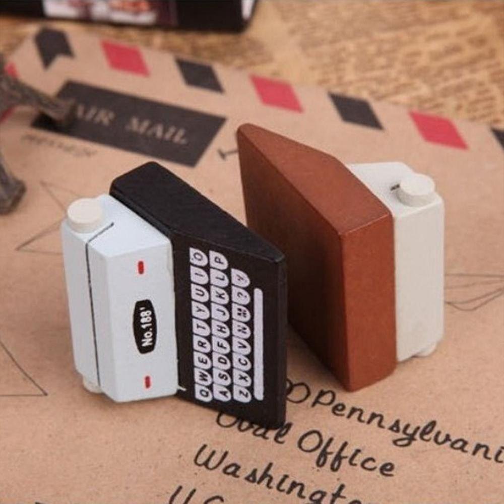 Creative Typewriter Pictures Clips Photo Office Holder Note Paper Holder Memo Card