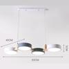 Li Shen Modern Macaron 3-Head Pendant Lamp
